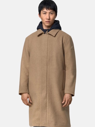 K-Way Zimní bunda 'K-WAY POIROL WOOL NYLON GIUBOTTO' – béžová