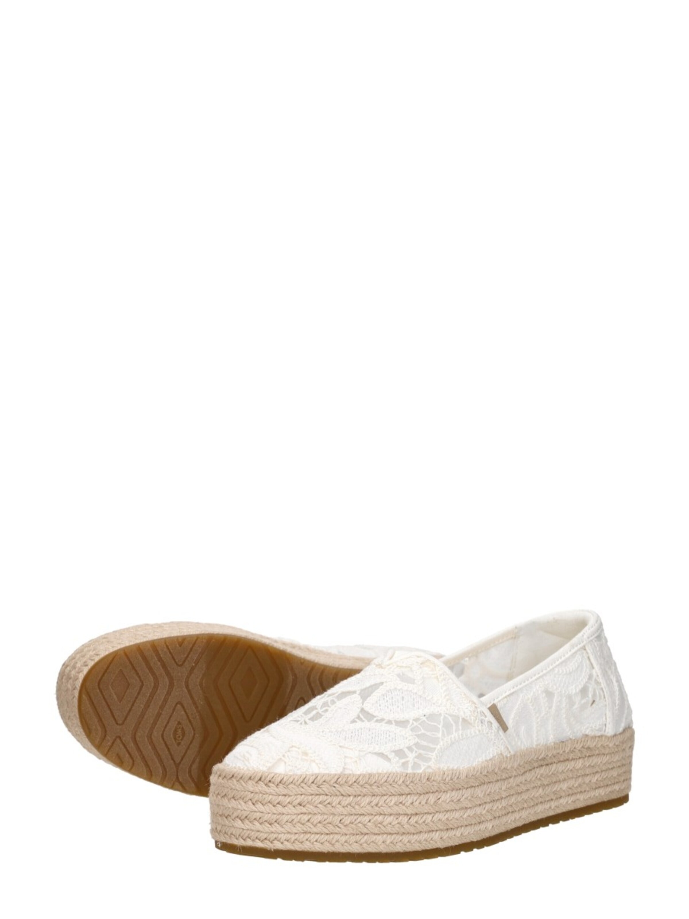 TOMS Instappers 'Valencia' in Wit