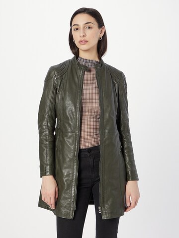 Manteau mi-saison 'Marlis' Gipsy en vert : devant