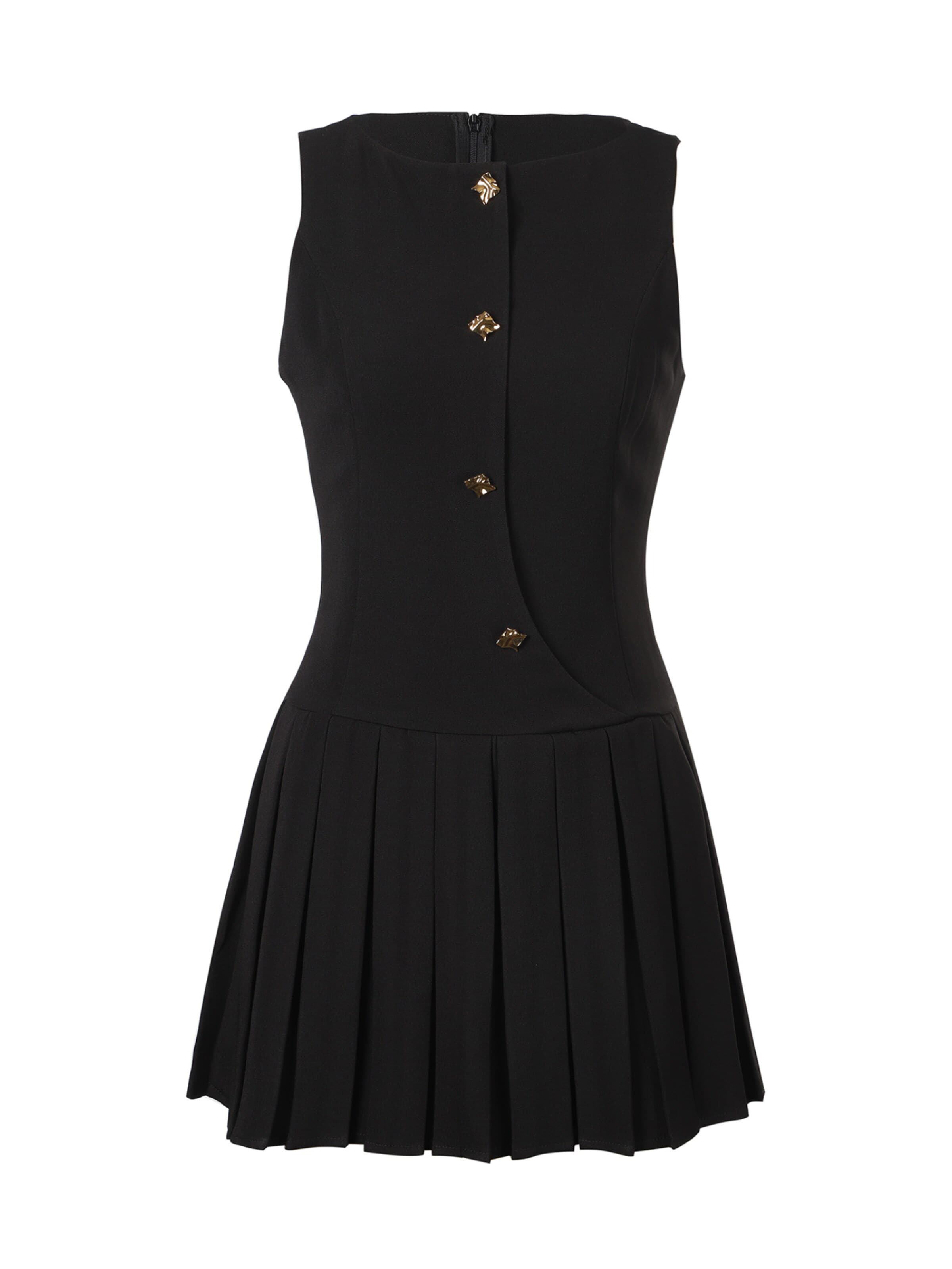 LapaPlus - Vestido de verano 'Women Dress' en negro: frente