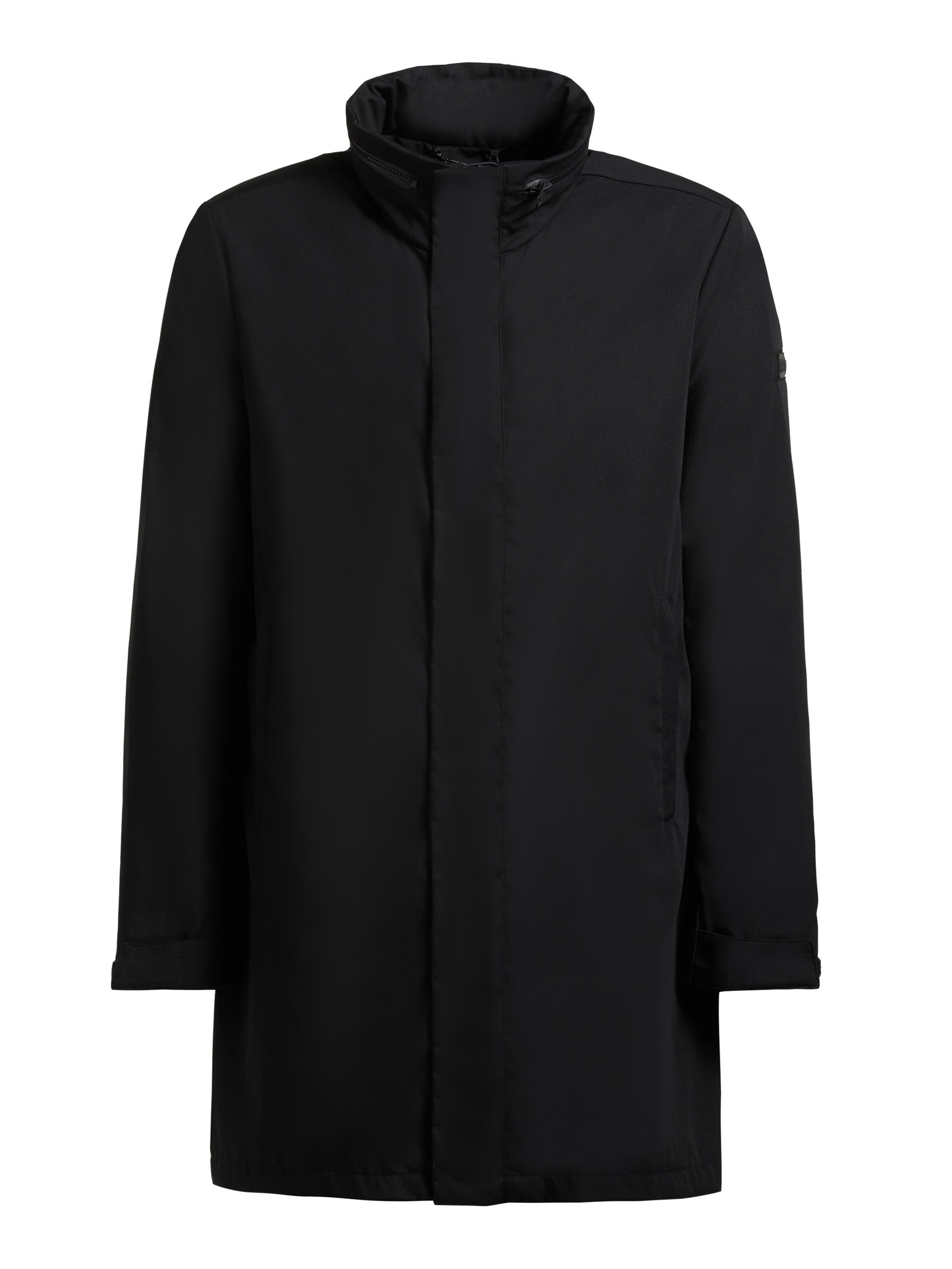 khujo Płaszcz przejściowy 'Ystak' w kolorze czarnym, Podgląd produktu