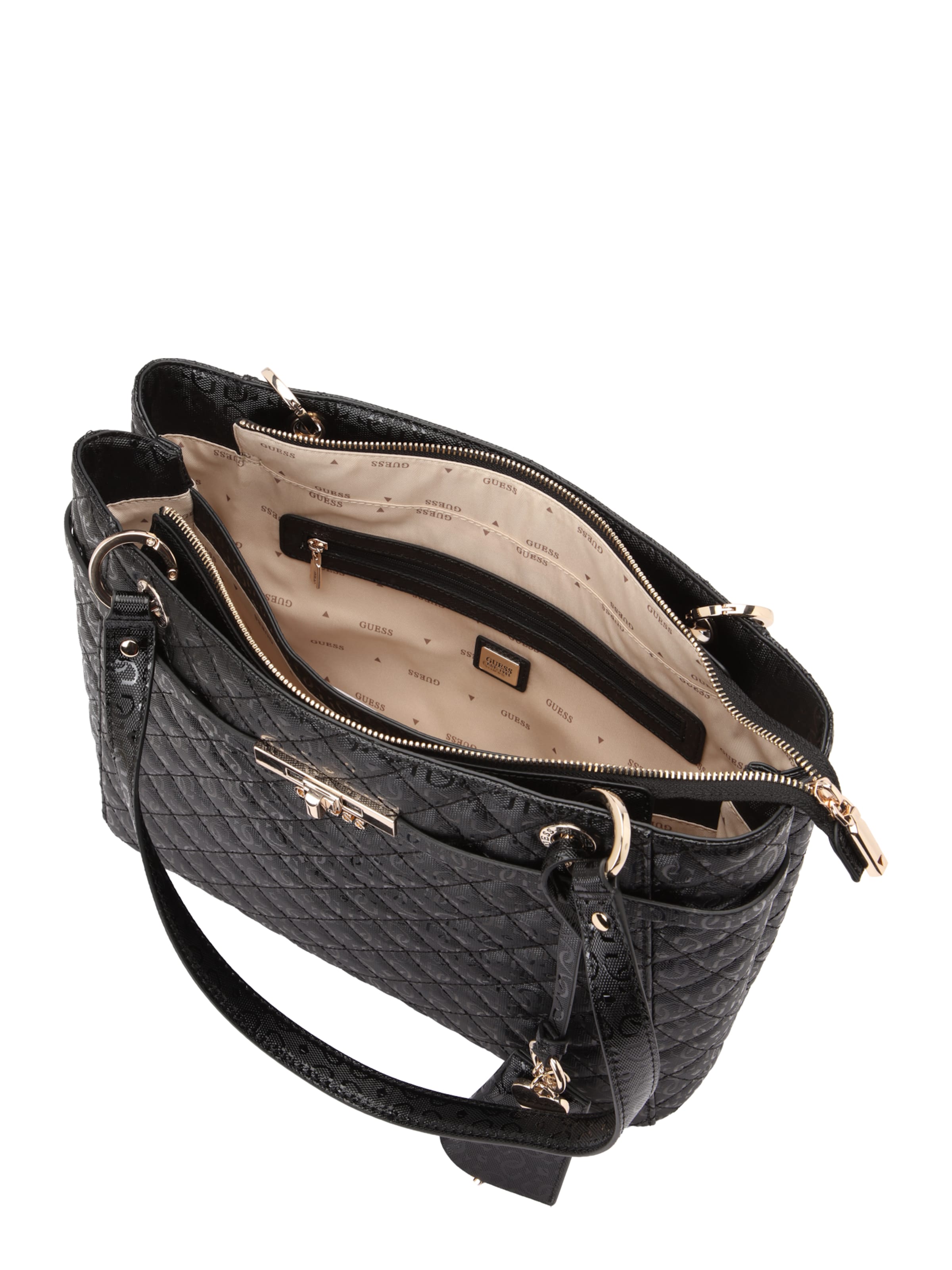 GUESS Shoulder Bag 'Idra Noel' in Black