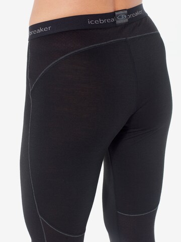 Skinny Pantalon outdoor 'ZONE' ICEBREAKER en noir