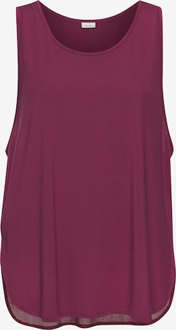 LASCANA ACTIVETop - crvena boja: prednji dio