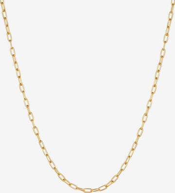 KUZZOI Halskette Basic Kette in Gold