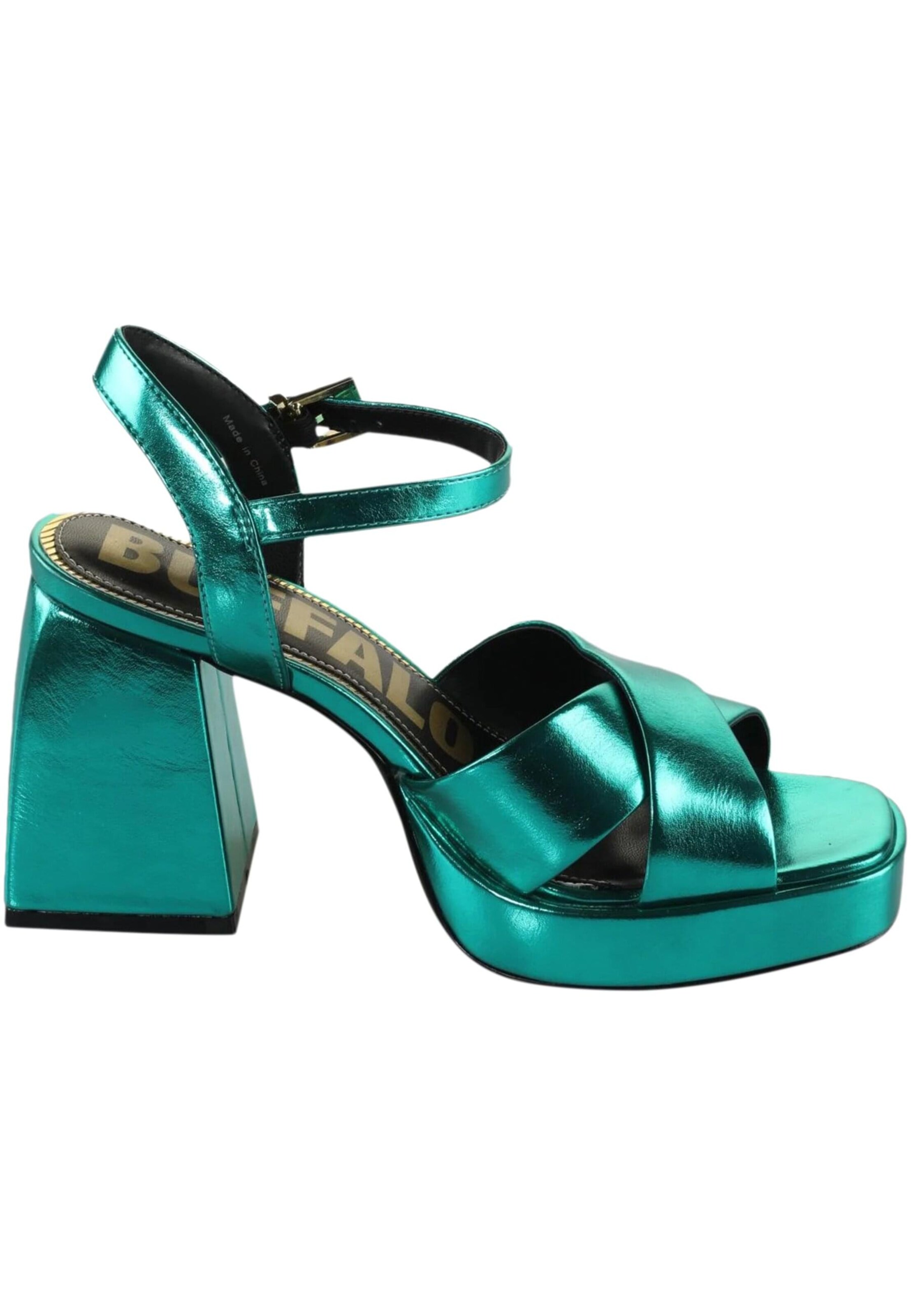 BUFFALO Босоножки 'Bella' в Зеленый