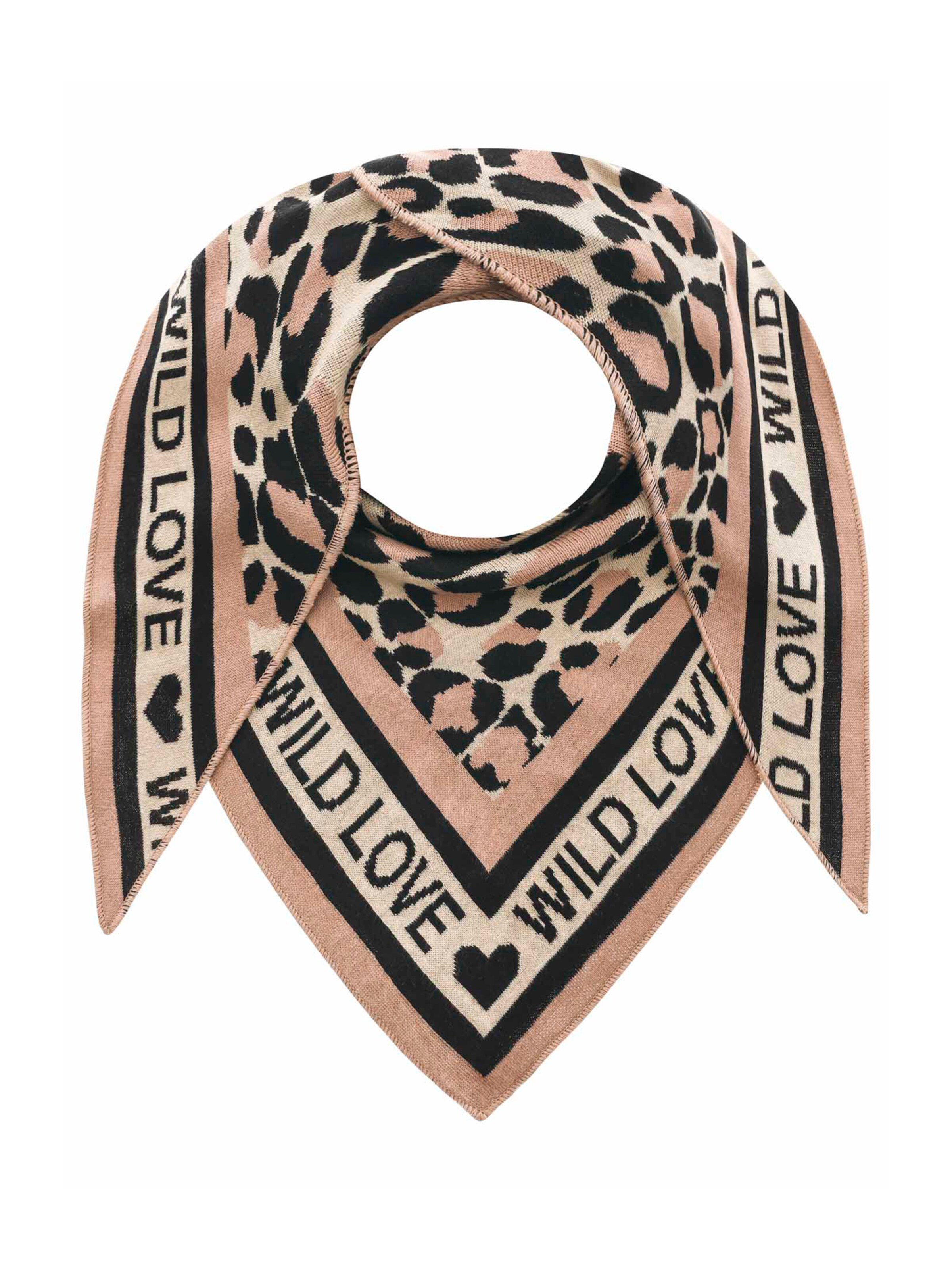 ZwillingsherzRučnik 'Love is Love' - bež boja: prednji dio