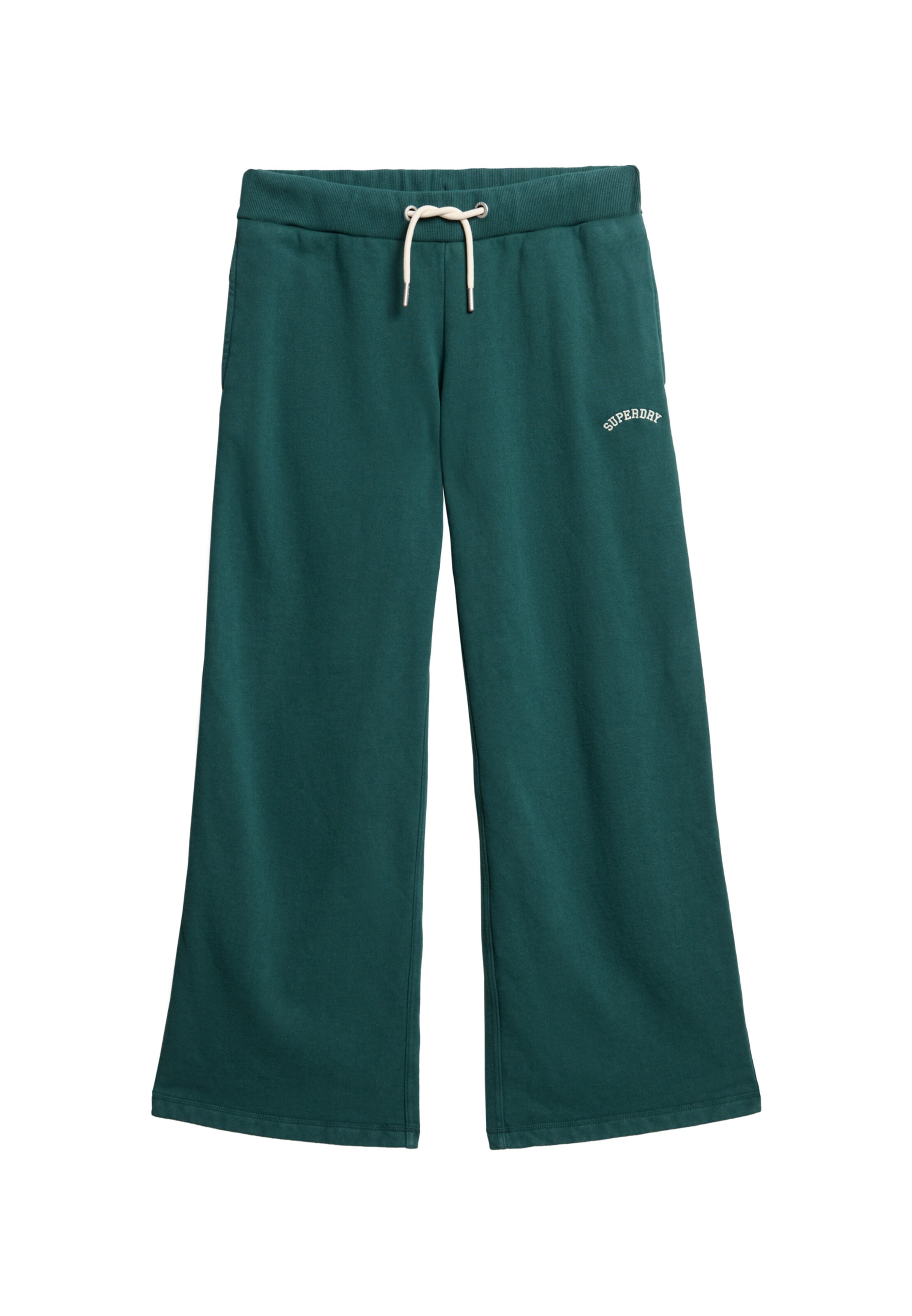 Superdry & Co Pantalon 'Essential' en vert foncé, Vue avec produit
