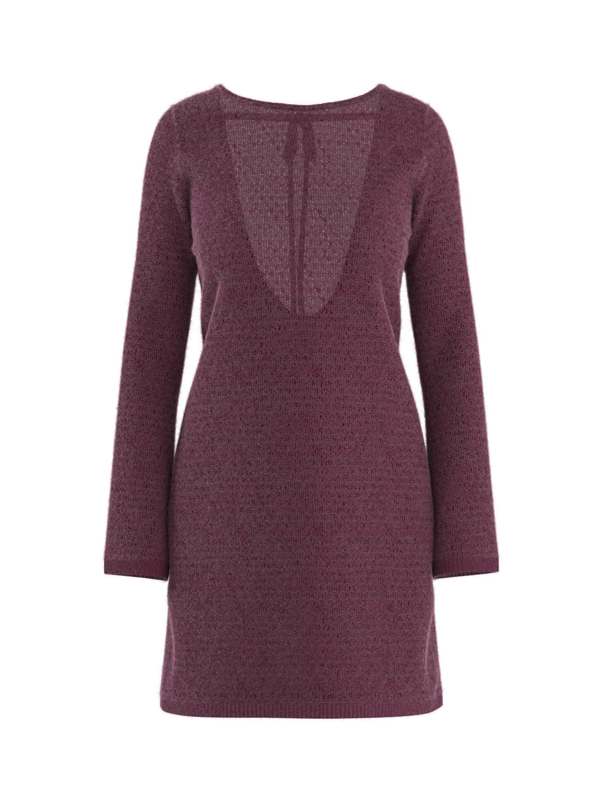 HYPEDROP - Vestido de punto 'HDOlga' en lila: frente
