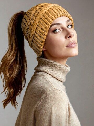 Neverless Beanie '36928' in Yellow