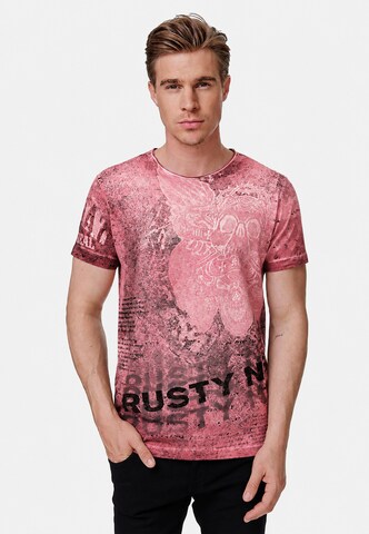 Rusty Neal Shirt in Red: front