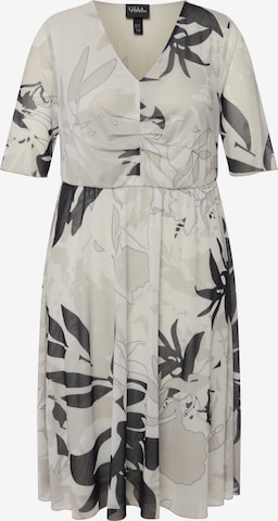 Ulla Popken Dress in Grey: front