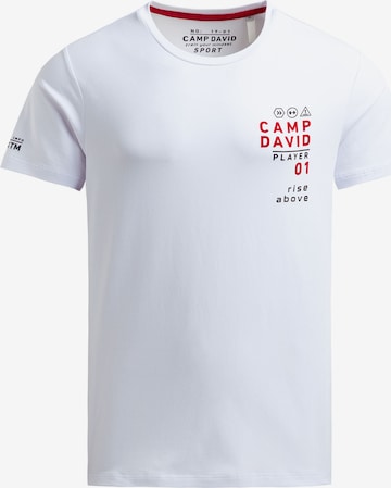 CAMP DAVIDMajica - bijela boja: prednji dio