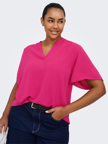 ONLY Carmakoma Blouse 'CARNoemi' in Roze