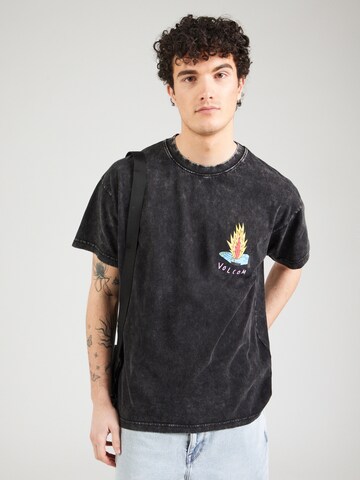 Volcom Футболка 'BOB MOLLEMA' в Черный