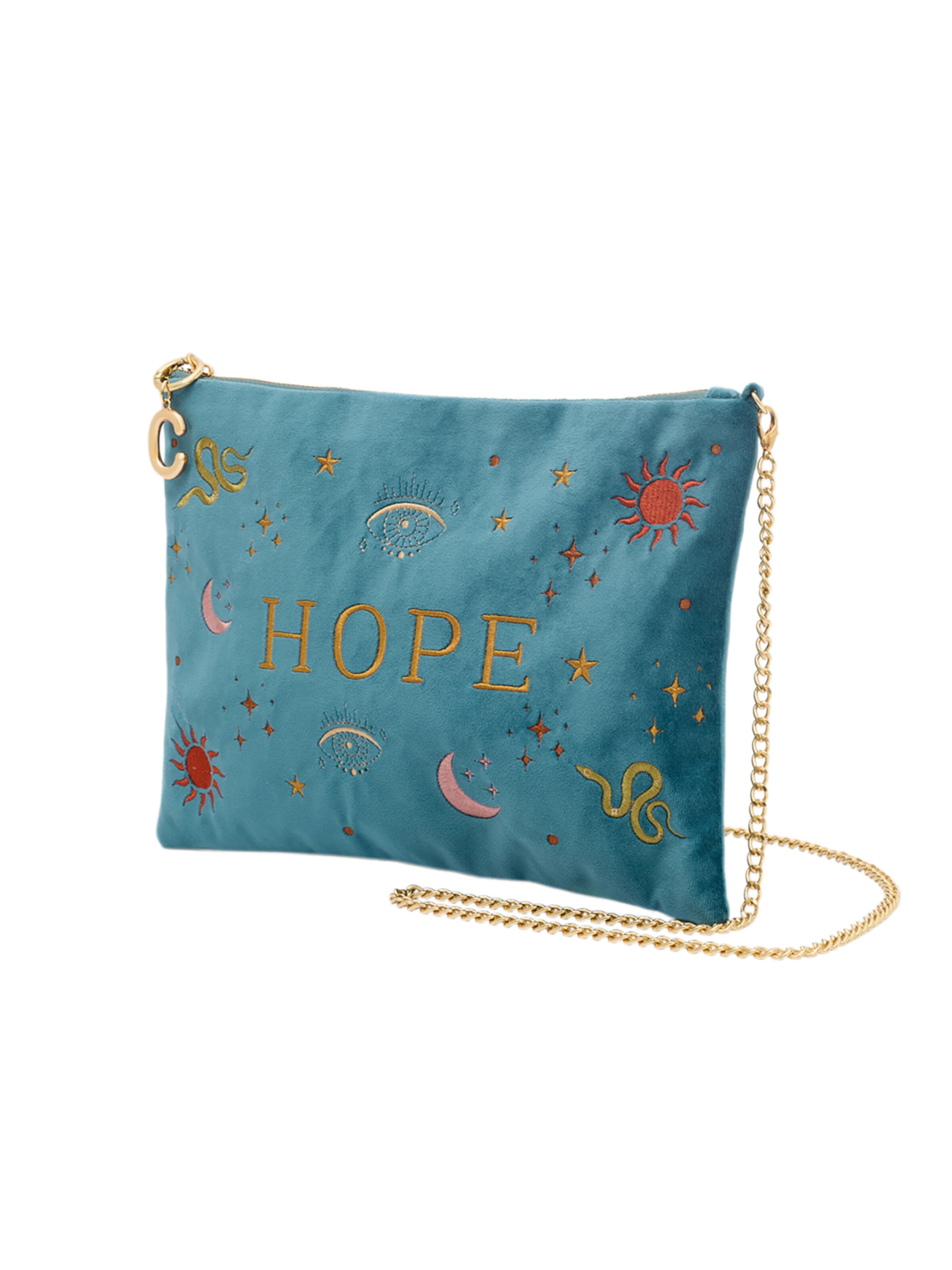 NALì Toiletry Bag 'HOPE' in Blue