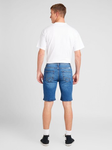 BLEND Regular Shorts in Blau