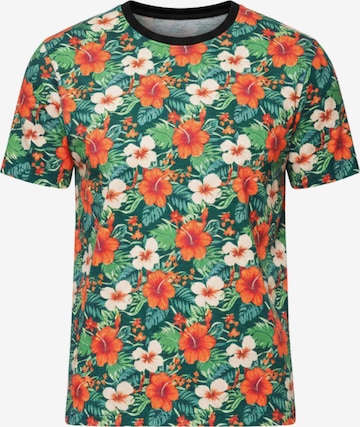 Ombre Shirt in Green: front