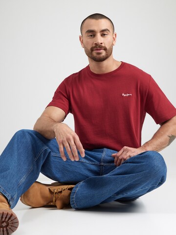 Pepe Jeans Shirt 'CONTRAST CONNOR' in Red: front