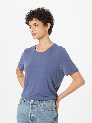 T-shirt 'Annie' OBJECT en bleu : devant