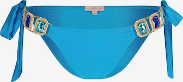 Pantaloncini per bikini di Moda Minx in blu: frontale