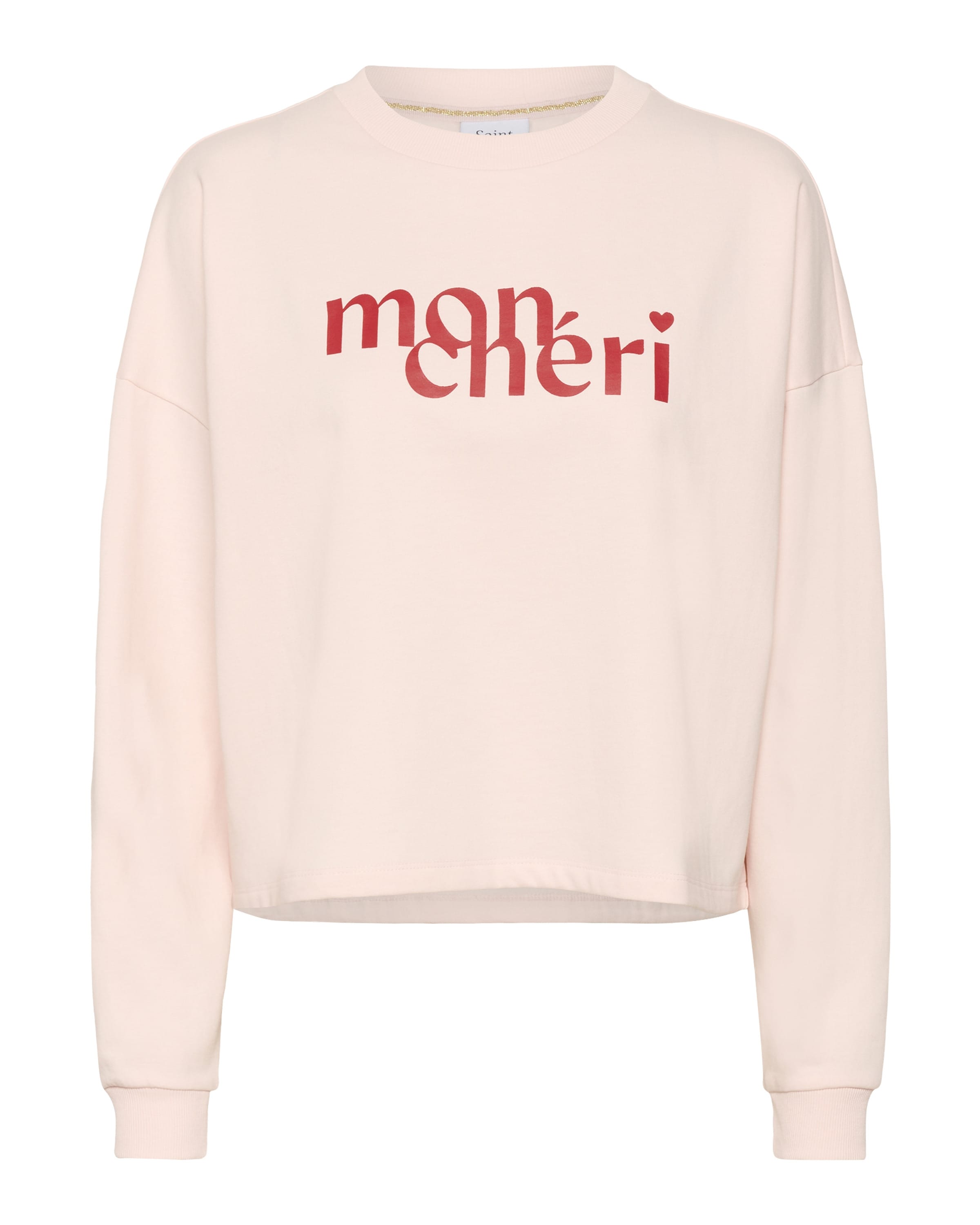 SAINT TROPEZ Sweatshirt 'PegrinaSZ' i pink: forside