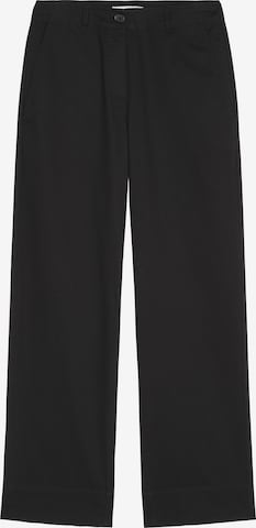 Marc O'Polo Loose fit Pants 'Lande' in Black: front