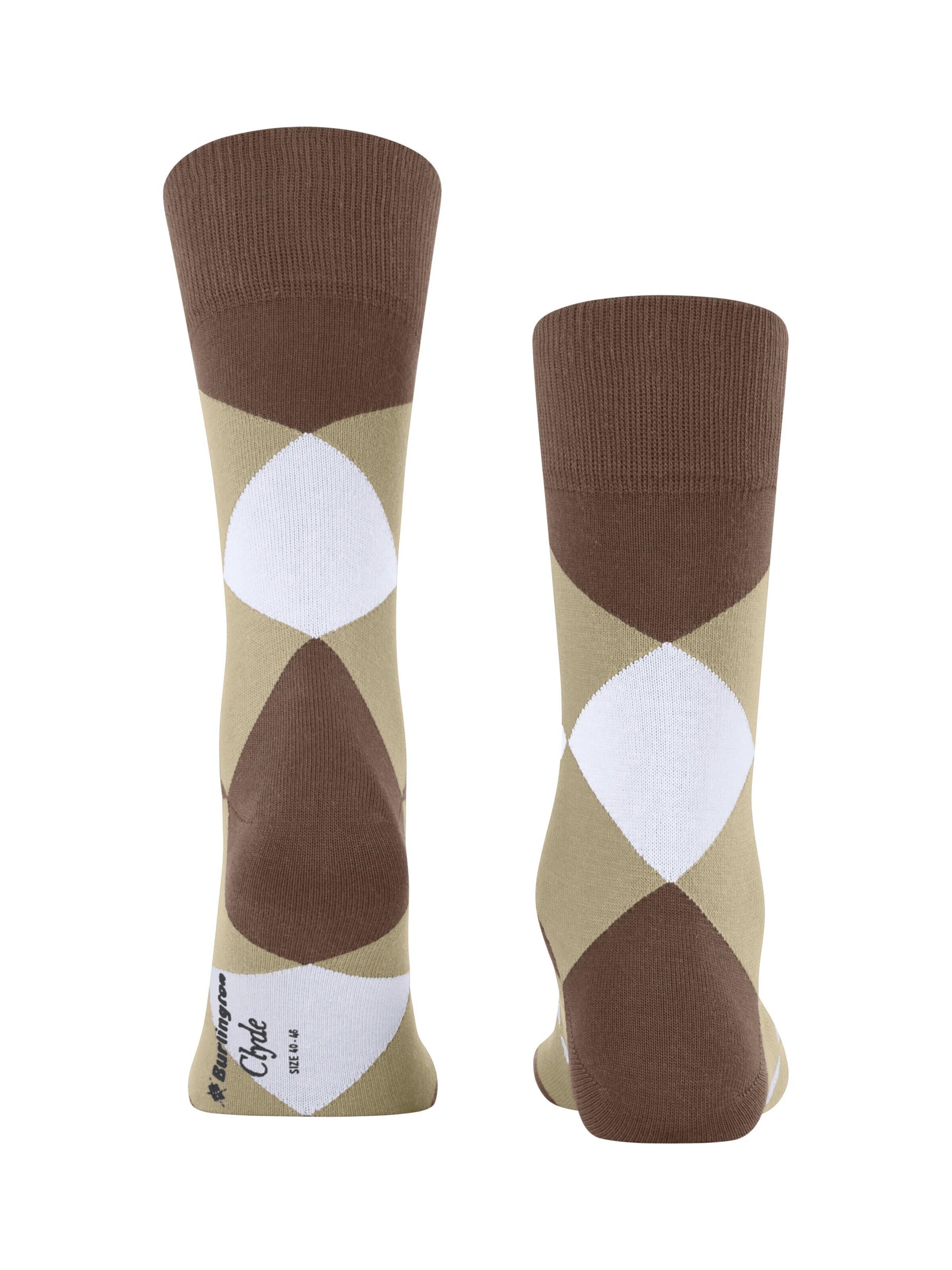 BURLINGTON Socks 'Clyde' in Brown