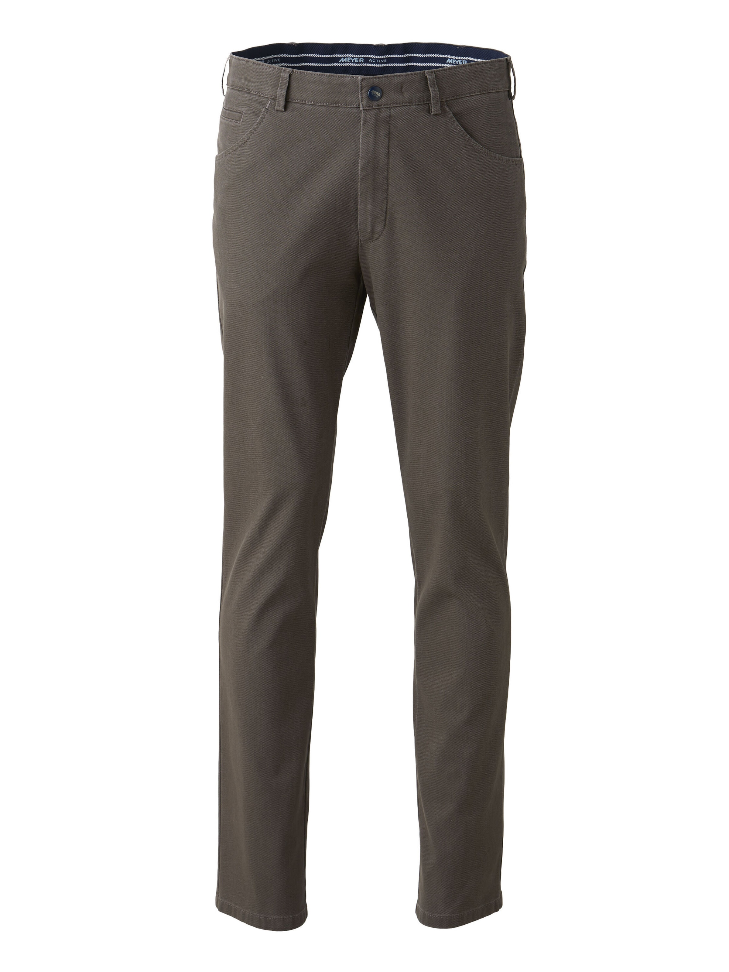 Pantalon chino 'Dublin 9-3009' MEYER en gris : devant