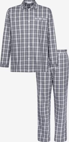 Pyjama long 'Classic Style' SEIDENSTICKER en gris : devant