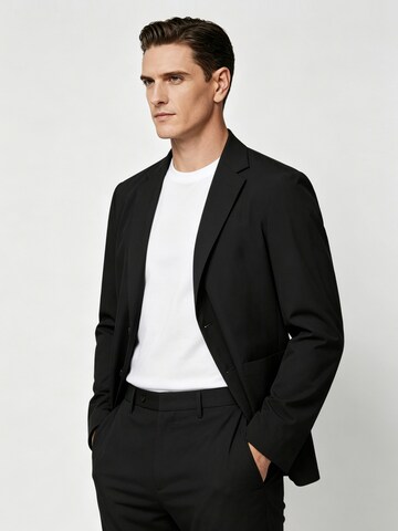 ALLTHEMEN Regular fit Suit Jacket 'Schatten' in Black