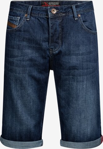 Alessandro Salvarini Regular Jeans in Blue: front