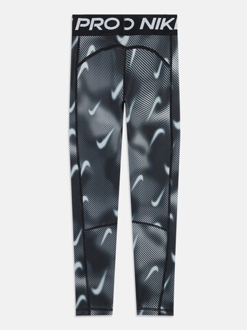 NIKE Skinny Sports trousers in Black