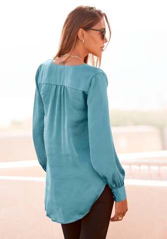 LASCANA Bluse in Blau