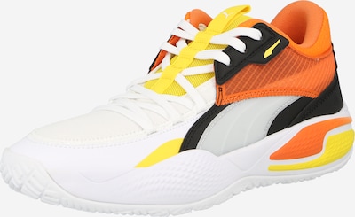 PUMA Sports shoe 'Court Rider 59th Street' in Yellow / Orange / Black / White, Item view