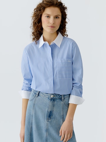 OUI Bluse in Blau: Vorderseite
