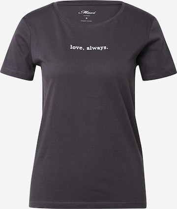 Mavi Shirt 'LOVE ALWAYS' in Grijs: voorkant