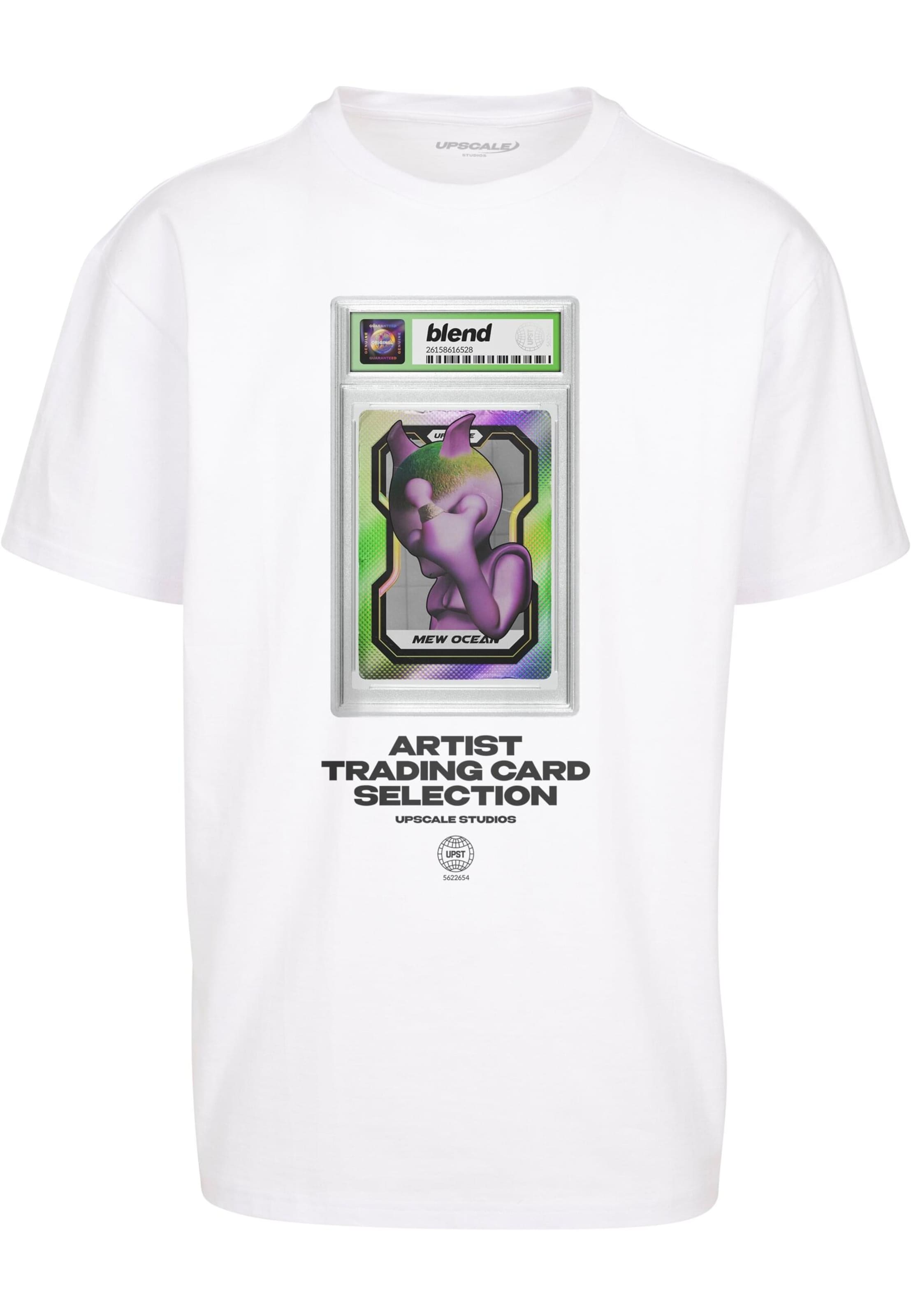 MT Upscale Shirt 'Blend' in White: front