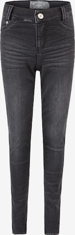 BLUE EFFECT - Skinny Vaquero en negro: frente