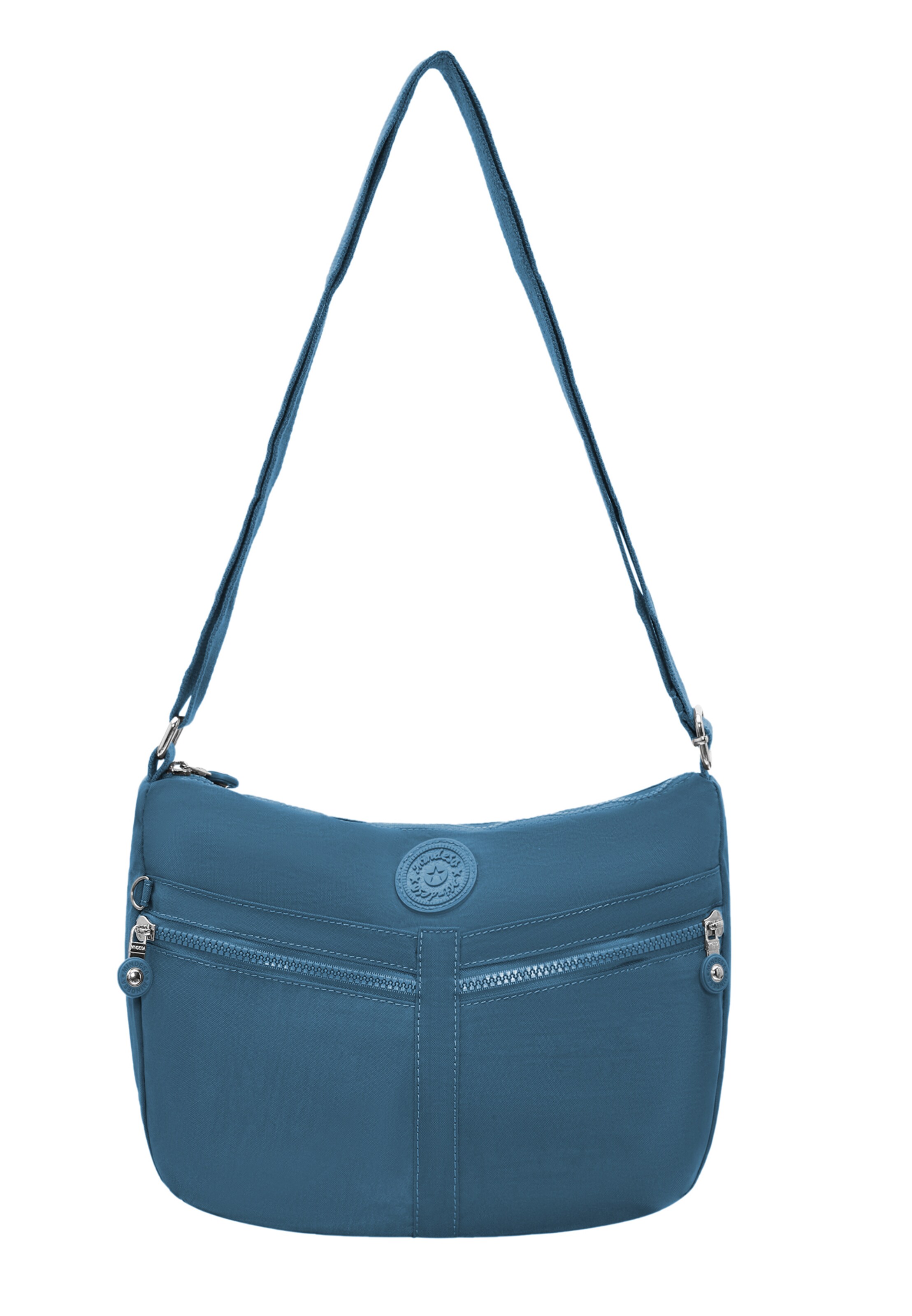 Mindesa - Mala de ombro em azul: frente
