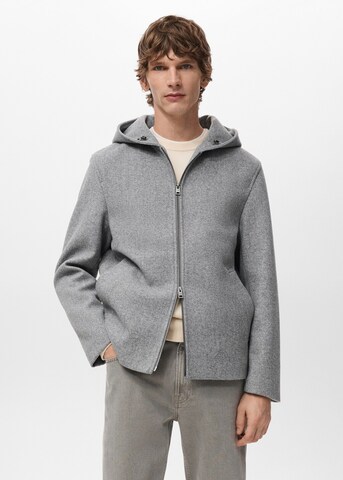MANGO MAN Jacke 'Ted' in Grau: Vorderseite
