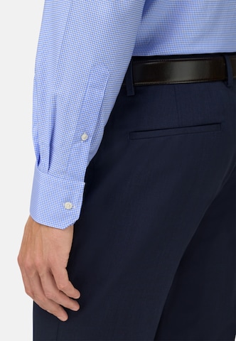 Boggi Milano Slim Fit Hemd in Blau