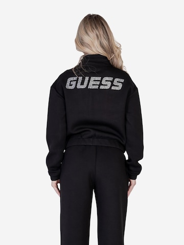 GUESS - Sudadera 'CECILIA SCUBA ZIP V4BQ14 K7UW2' en negro