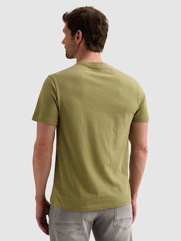 Maglietta 'T-shirt with rugged artwork on the chest' di PME Legend in verde