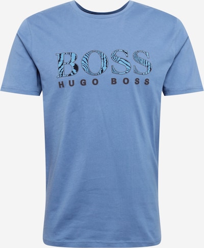 füstkék / fekete BOSS Casual Póló, Termék nézet