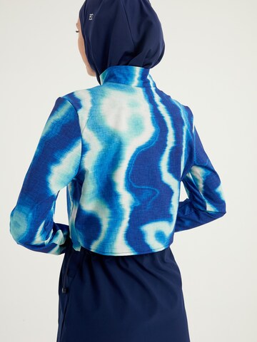 MARINA High neck Swimsuit Dress 'Modest Marina M2530-2' in Blue