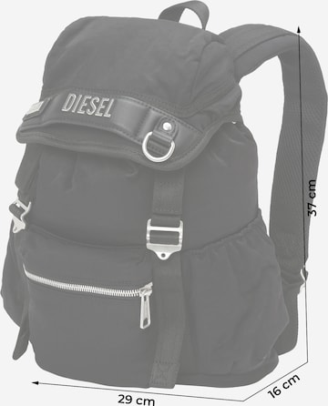 DIESEL Rucksack in Schwarz