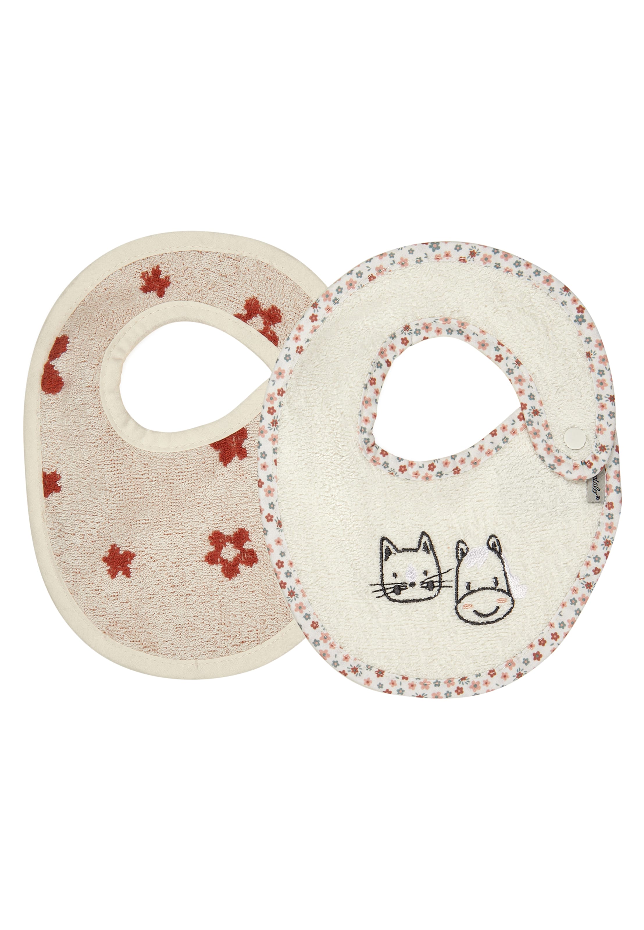 STERNTALER Latz 'BAUERNHOF' in Beige: Vorderseite