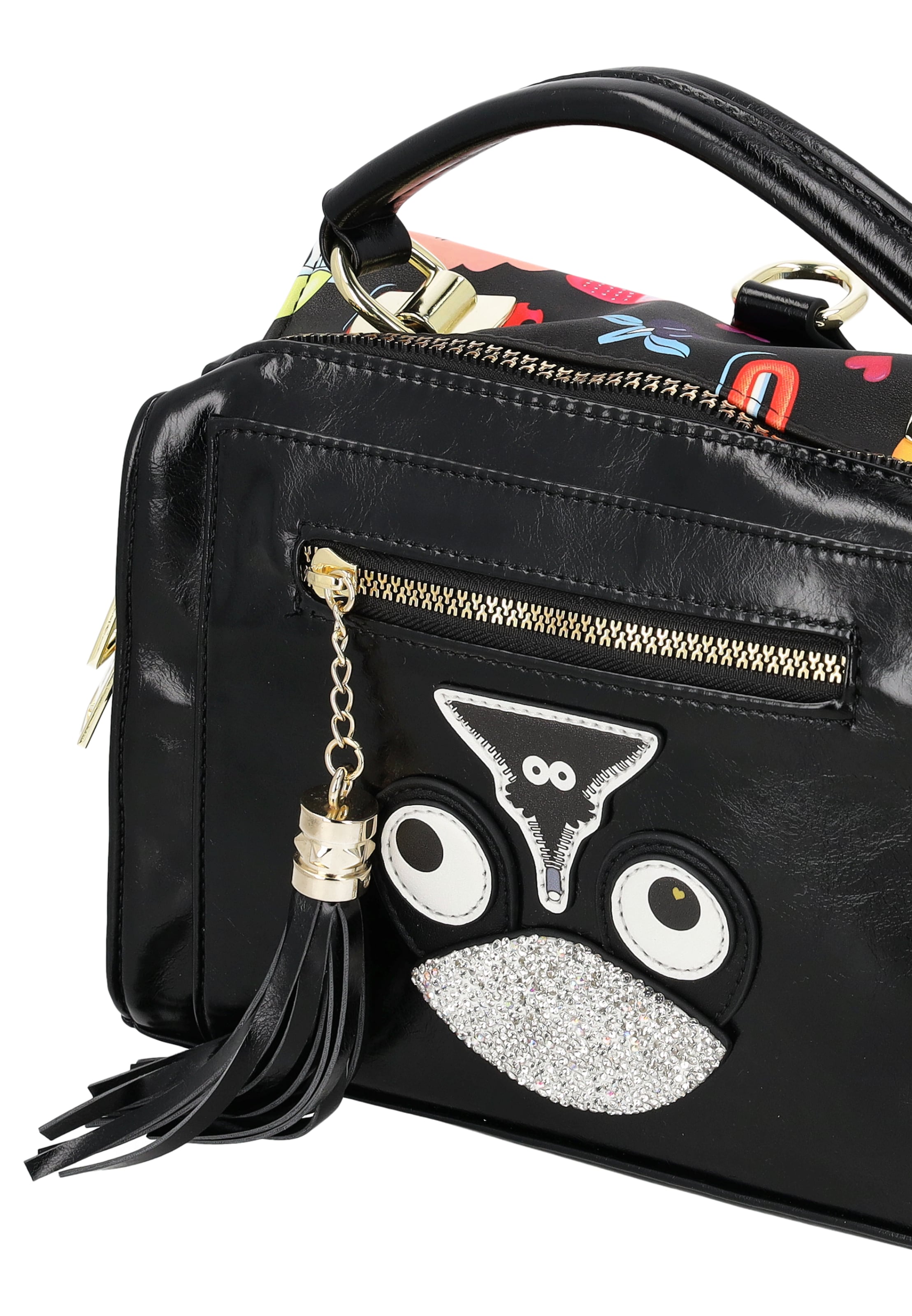myMo Pop - Bolso de hombro 'Eye Theme' en negro