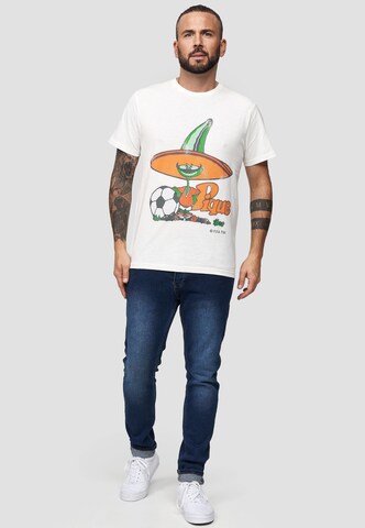 Recovered Shirt 'FIFA World Cup 1986' in Beige
